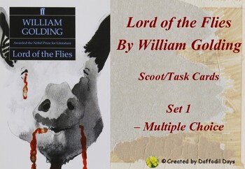 Preview of Lord of the Flies Scoot and Task Cards