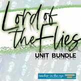 Lord of the Flies Unit Materials Bundle Questions Quizzes 
