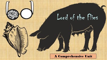 Preview of Lord of the Flies Unit Plan & Lesson Materials