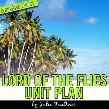 Preview of Lord of the Flies Unit Plan, Literature Guide, Lesson Plans