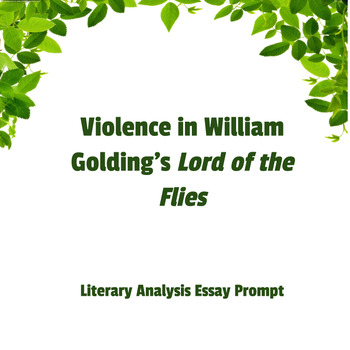 lord of the flies violence essay