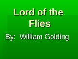 Lord of the Flies Vocabulary Powerpoint William Golding