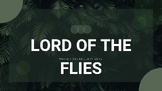 Lord of the Flies Vocabulary Slides