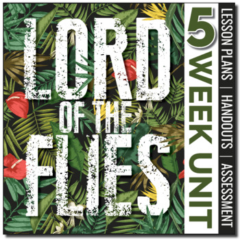 Preview of Lord of the Flies by William Golding: A Teaching Unit Pack