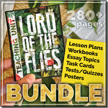 Preview of Lord of the Flies by William Golding BUNDLE