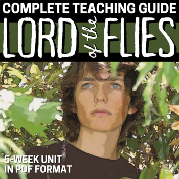 Preview of Lord of the Flies Novel Study 5-Week Resource BUNDLE - 88 Page Unit