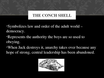 lord of the flies conch symbolism