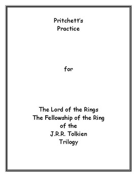 Preview of Lord of the Rings The Fellowship of the Ring Archetypal Lesson Plan Study Guide