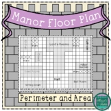 Lord's Manor Floor Plan: A Perimeter and Area Freebie