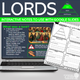 Lords Interactive Note Presentation