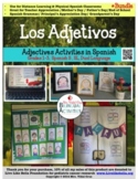 Los Adjetivos- Adjectives Activities Bundle in Spanish  Grades 1-3