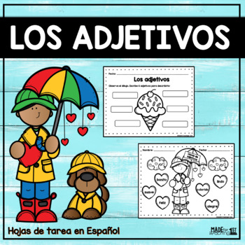 Preview of Los Adjetivos | Spanish Worksheets