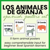 Los Animales de Granja Poster Set | Spanish Farm Animals Posters