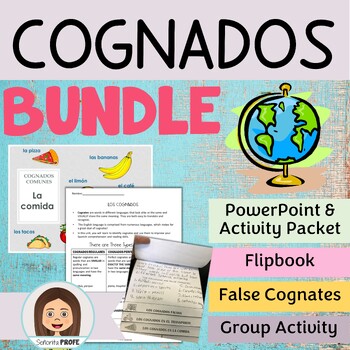 Preview of Los Cognados / Spanish Cognates BUNDLE