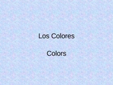 Los Colores Colors in Spanish Powerpoint Introduction Activity