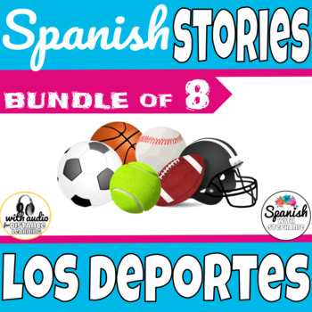 Preview of Los Deportes | Sports bundle of Spanish reading comprehension and activities
