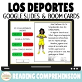 Los Deportes Sports in Spanish Reading Comprehension Googl