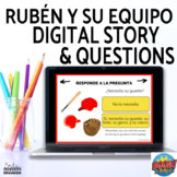 Los Deportes Sports in Spanish Story Boom Cards Story & Questions
