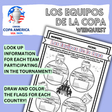 Los Equipos de la Copa - Copa America Webquest