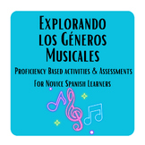Los Géneros Musicales / A Music Unit for Novice Spanish Learners