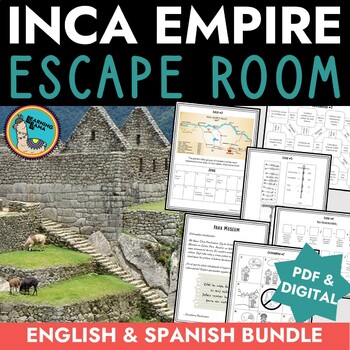 Preview of Los Inca Escape Room Bundle