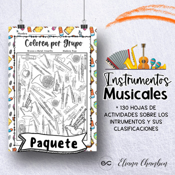 Preview of Los Instrumentos Musicales- sus Clasificaciones y Subgrupos