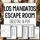 Spanish Commands Escape Room Formal and Informal for tú an