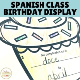 Mi Cumpleaños Es Birthday Classroom Display