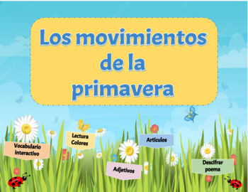 Preview of Los Movimientos de la Primavera