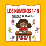 Los Números 1-10: SPANISH Numbers 1-10 BUNDLE