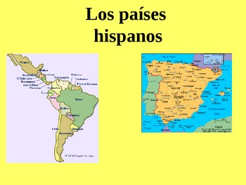 Los Paises Hispanohablantes by Live Love Spanish | TpT