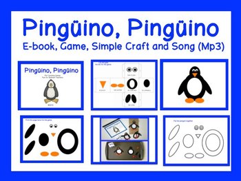 Preview of Los Pingüinos {Song and Activity set}