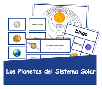 Preview of Los Planetas del Sistema Solar - Montessori Ciencia SPANISH