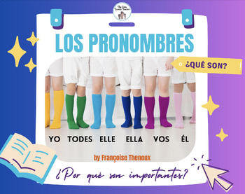 Preview of Los Pronombres  (1st book of the Celebrating our Differences series)