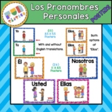 Los Pronombres Personales/ Personal Pronouns in Spanish