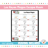 Los Reyes Magos -Escape Room activity (excel and self-grading)