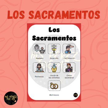Preview of Los Sacramentos - Poster Spanish