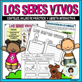 Preview of Los Seres Vivos - Spanish Living things unit