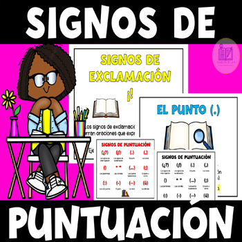 Preview of Signos de Puntuacion Carteles en Español - Punctuation Posters in Spanish