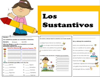 Preview of Los Sustantivos