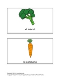 Los Vegetales-Vegetables in Spanish Vocabulary Masters & F