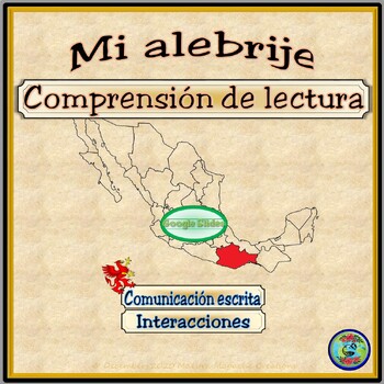 Preview of Los alebrijes Reading Comprehension Activities for Google Apps