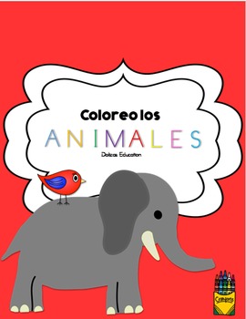 Libro Libro Para Colorear de Animales Salvajes Para Niños De Coloring Book  World - Buscalibre