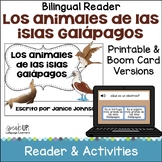 Bilingual Animales de las islas Galápagos - Printable & Bo