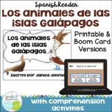 Los animales de las islas Galápagos Reading Print & Boom C