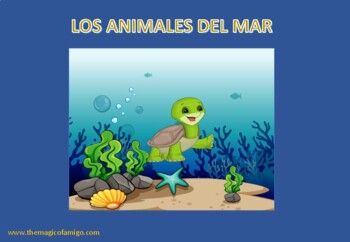 Preview of Los animales del mar- Sea animals