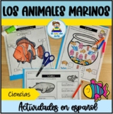 Los animales marinos | Actividades en español | The Ocean 