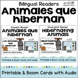 Bilingual Animales que hibernan Hibernating Animals Reader