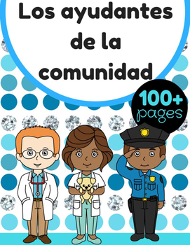 Preview of Los ayudantes de la comunidad (Community Helpers in Spanish)