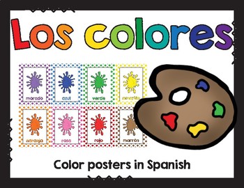 Preview of Los colores / Colors in Spanish